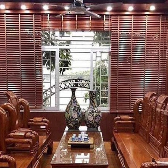 RÈM SÁO GỖ