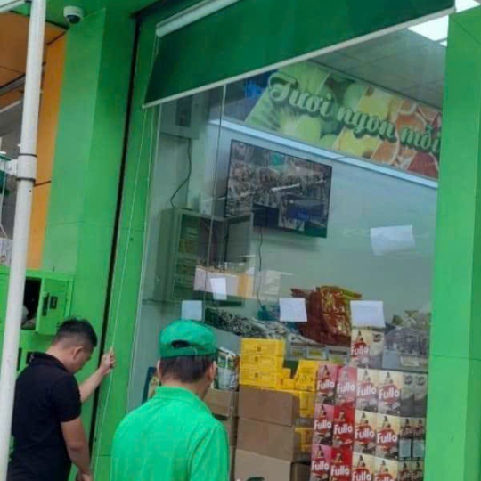 RÈM CUỐN IN TRANH CHO SIÊU THỊ